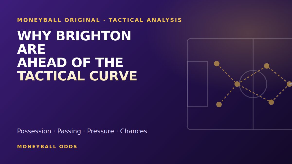 Brighton tactical analysis by the numbers